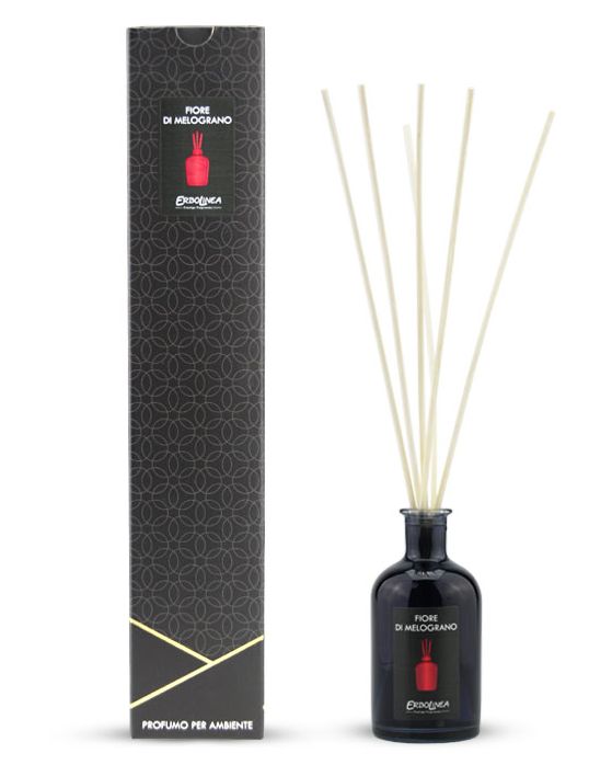 Kvapas namams su lazdelėmis Erbolinea Prestige Fiore Di Melograno ERBFAMBFIO100B, 100 ml