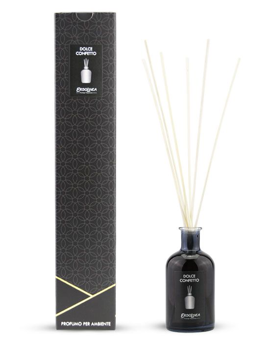 Kvapas namams su lazdelėmis Erbolinea Prestige Dolce Confetto ERBAMBDOLC250, 250 ml