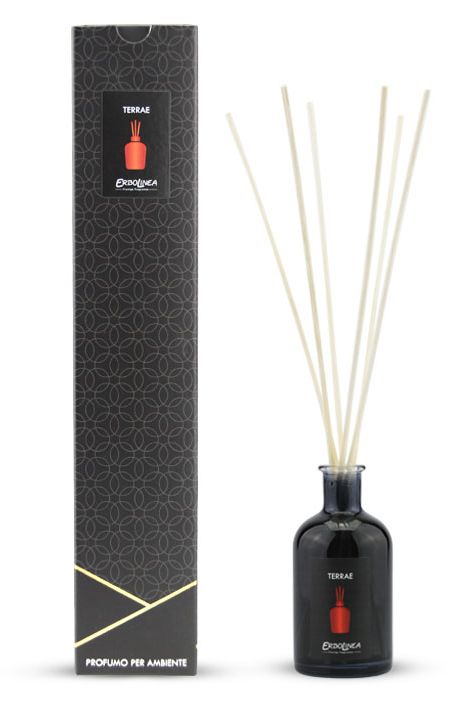 Kvapas namams su lazdelėmis Erbolinea Prestige Terrae ERBFAMBTER250B, 250 ml