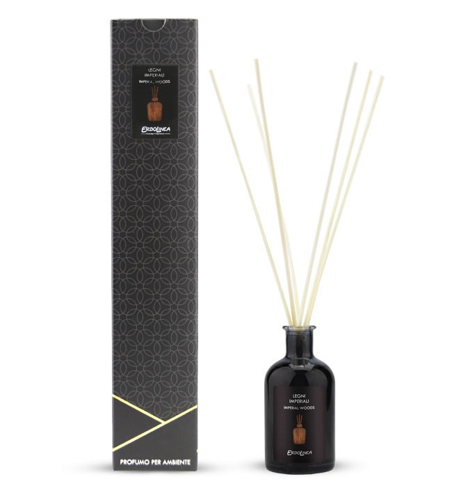 Kvapas namams su lazdelėmis Erbolinea Prestige Legni Imperiali ERBAMBLEGNI100, 100 ml