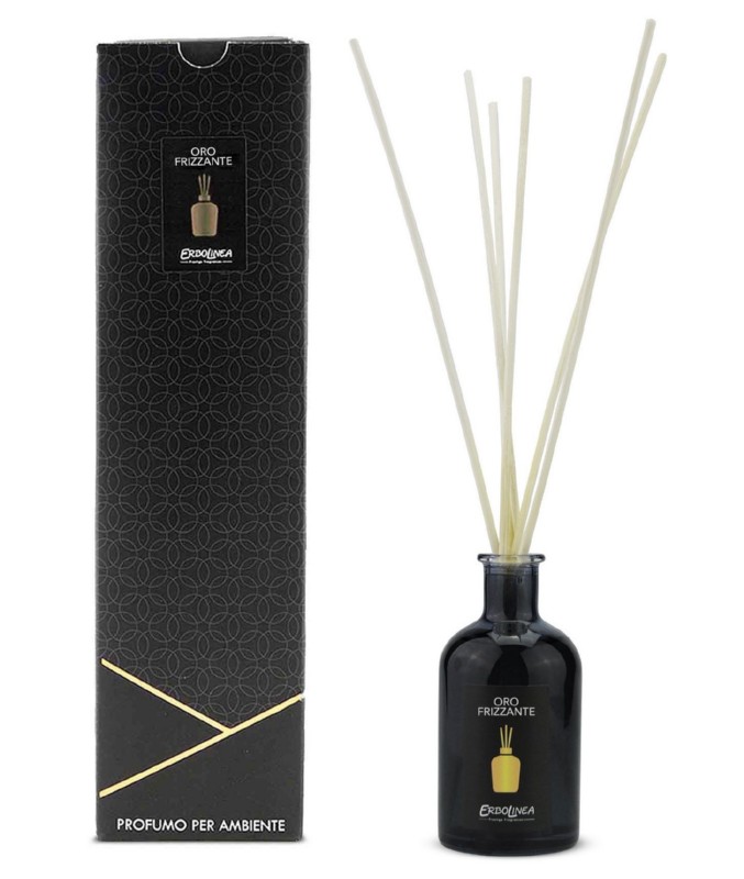 Kvapas namams su lazdelėmis Erbolinea Prestige Oro Frizzante ERBAMBFRIZ500, 500 ml