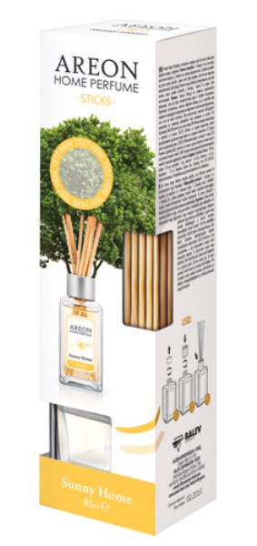 Kvapas su lazdelėmis Areon 85 ml Sunny Home