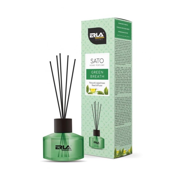 Kvapas su lazdelėmis 50 ml Green Breath K2