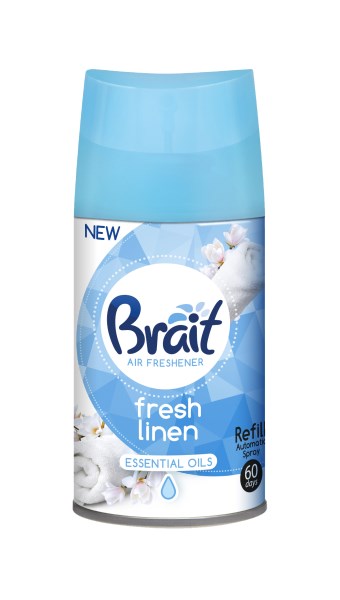 Automatinio oro gaiviklio pakeitimas Brait Fresh Linen 250 ml
