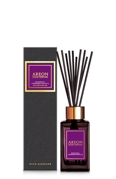Namų kvapas AREON BLACK Patchouli Lavender Vanilla, 85 ml