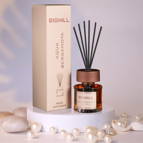BIGHILL AQUA BERGAMOTA namų kvapas su lazdelėmis 120 ml