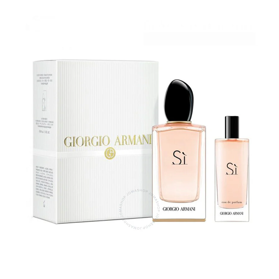 NEMOKAMAS PRISTATYMAS Giorgio Armani Si EDP 100ml + EDP 15ml kvepalų rinkinys