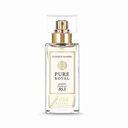 FM 853 Kvepalai Moterims 50ml - PURE ROYAL COLLECTION ( įkvėpimas: YSL – Black Opium Illicit Green )