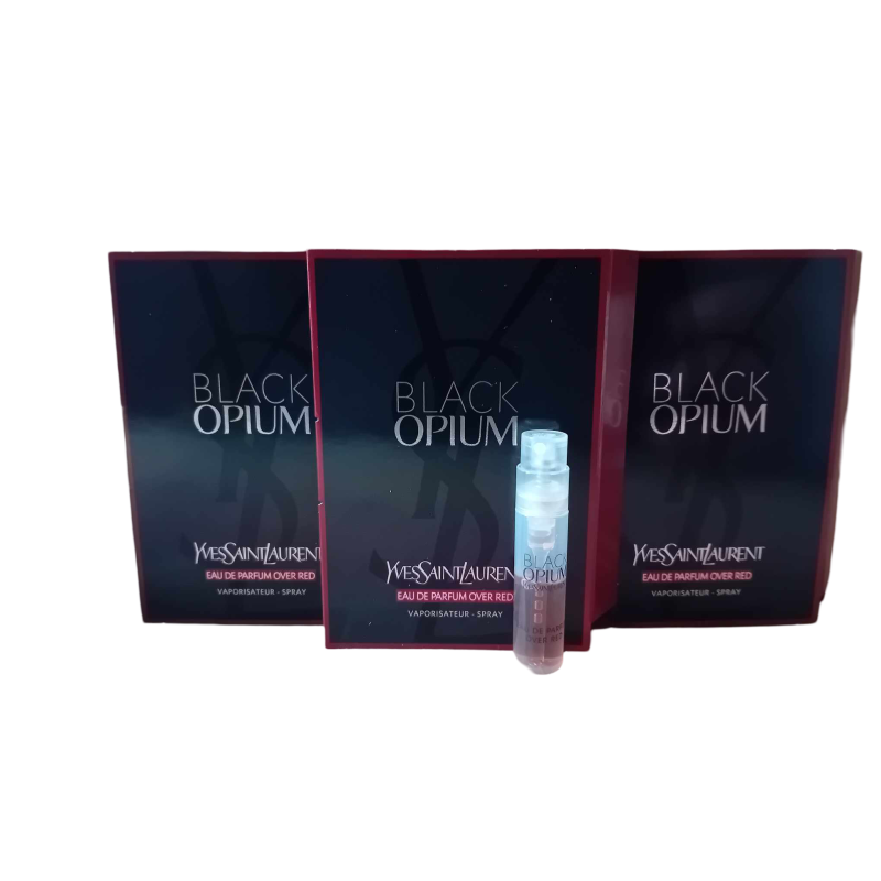 Yves Saint Laurent Black Opium Over Red 1.2ml EDP kvepalų mėginukas moterims