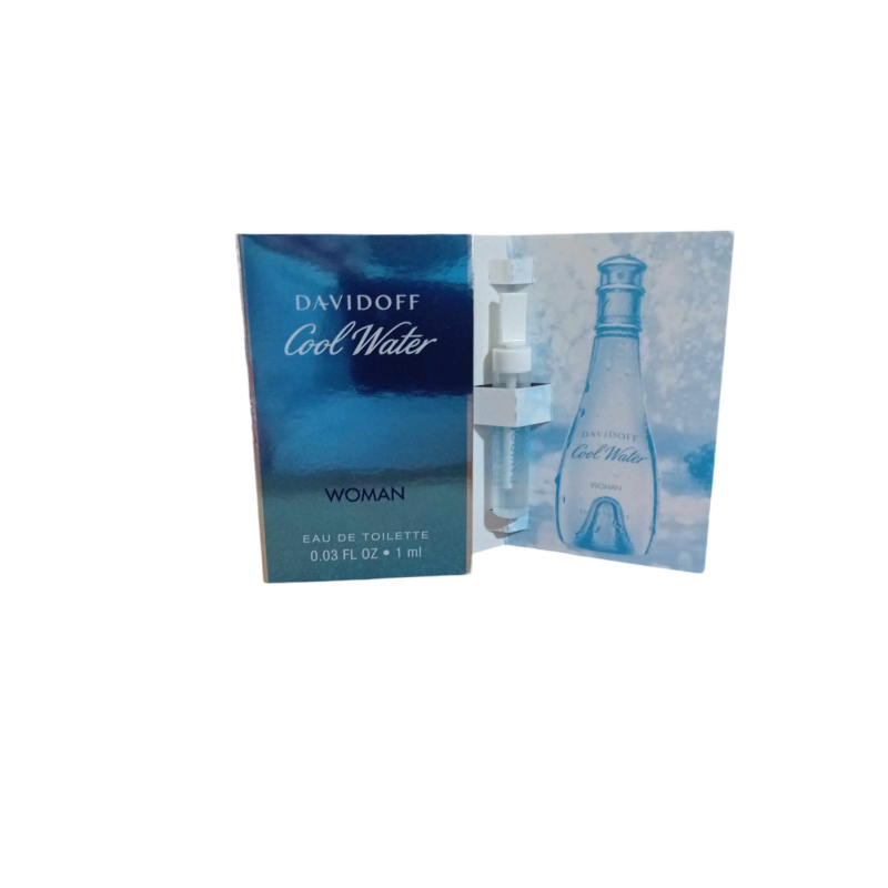 Davidoff Cool Water Woman 1ml EDT KVEPALŲ MĖGINUKAS moterims