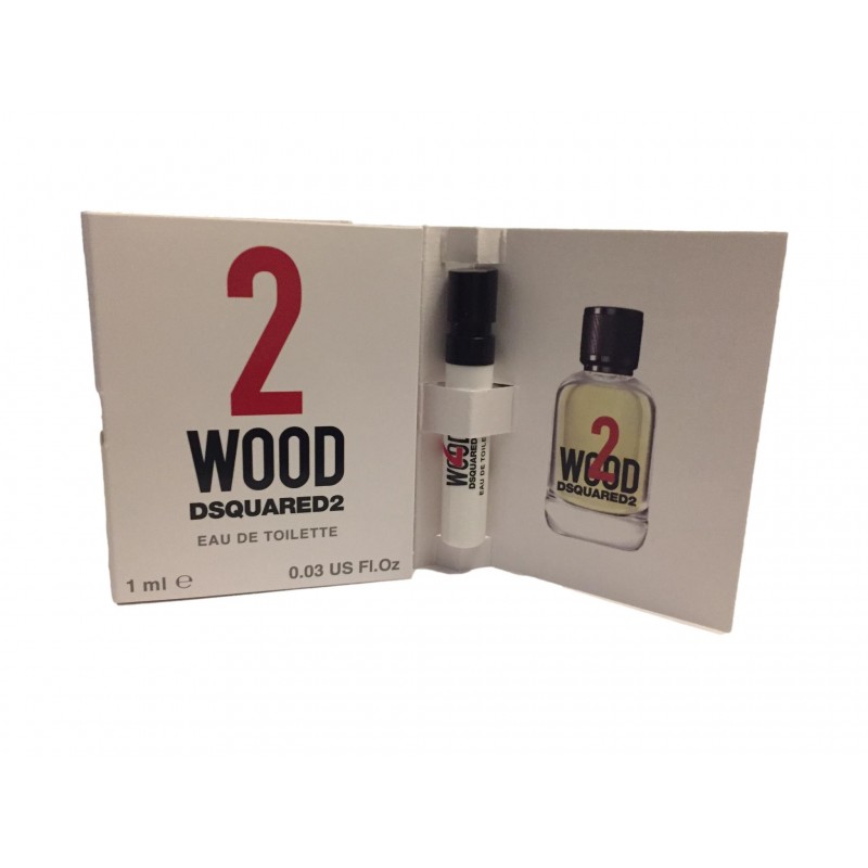 Dsquared2 2 wood 1ml EDT KVEPALŲ MĖGINUKAS moterims ir vyrams