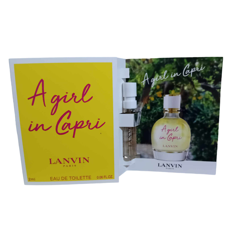 LANVIN A girl in Capri 2ml EDT kvepalų mėginukas moterims