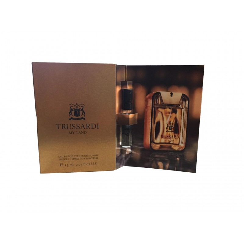 Trussardi My Land 1.5ml EDT KVEPALŲ MĖGINUKAS vyrams