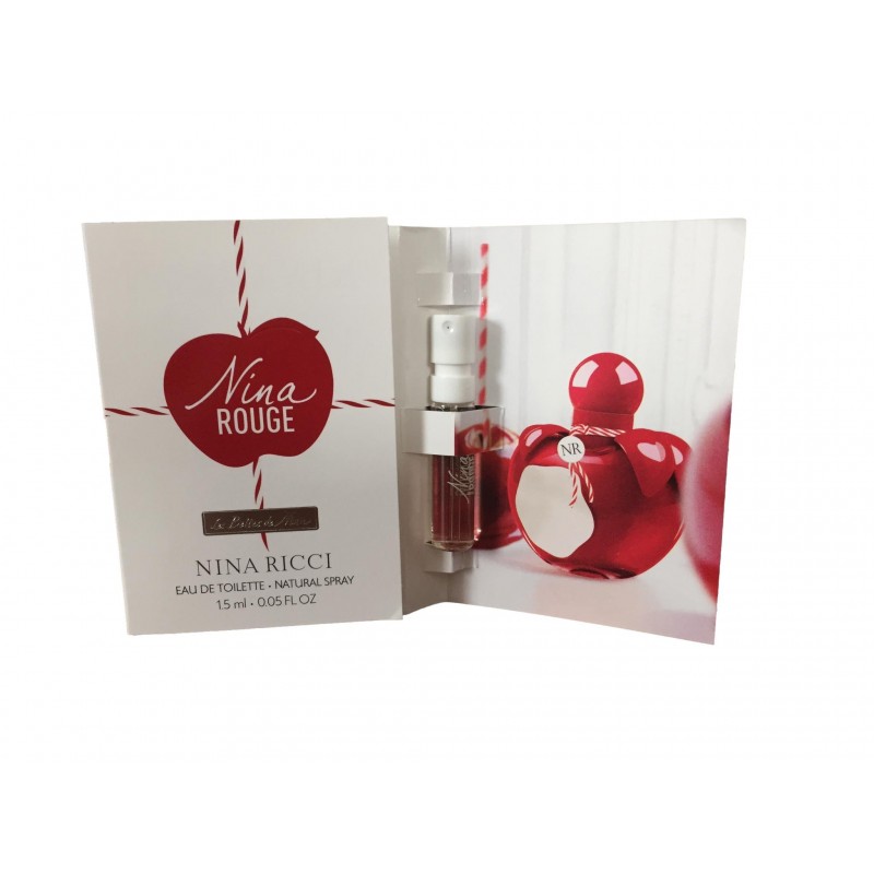 Nina Ricci Nina Rouge 1.5ml EDT kvepalų mėginukas moterims