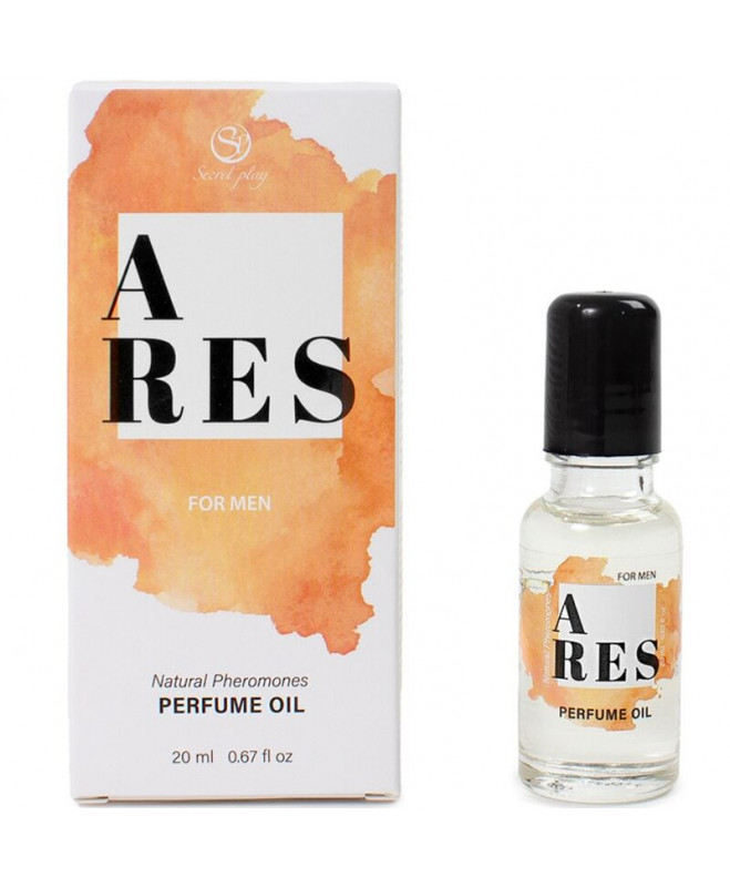 SECRETPLAY - ARES NATURAL PERFUME PHEROMONES IN OIL FOR MEN 20 ML