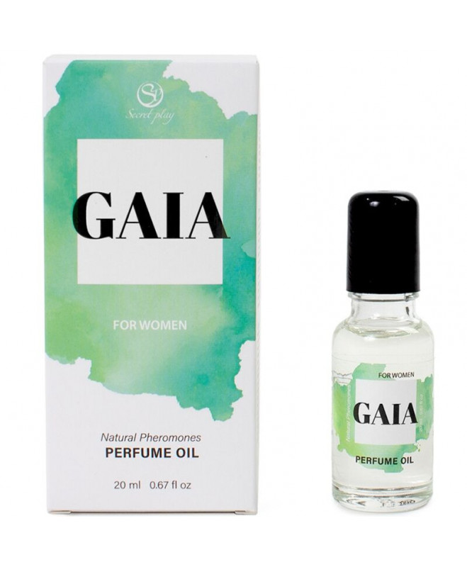 SECRETPLAY - GAIA NATURAL PERFUME PHEROMONES IN OIL FOR WOMEN 20 ML