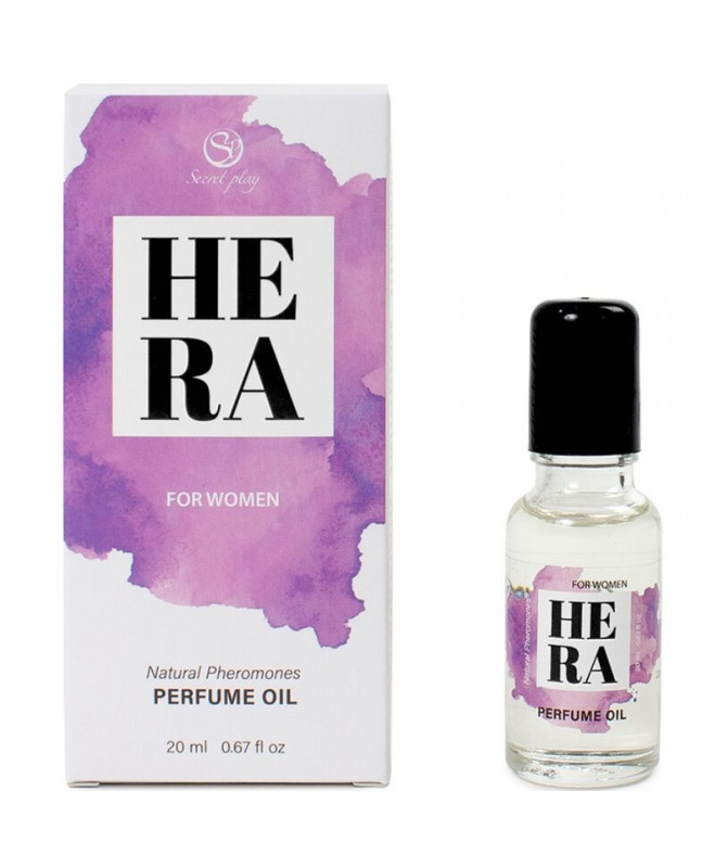 SECRETPLAY - HERA NATURAL PERFUME PHEROMONES IN OIL FOR WOMEN 20 ML