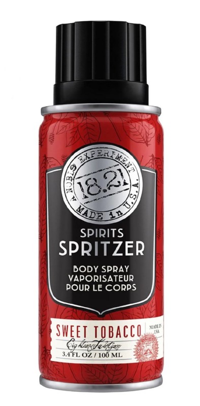 Vyriškas kūno dezodorantas 18.21 Man Made Spritzer Sweet Tobacco Spirits SPZ3ST, 100 ml