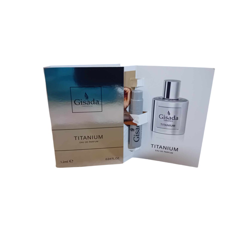 Gisada Titanium 1.2ml edp kvepalų mėginukas vyrams