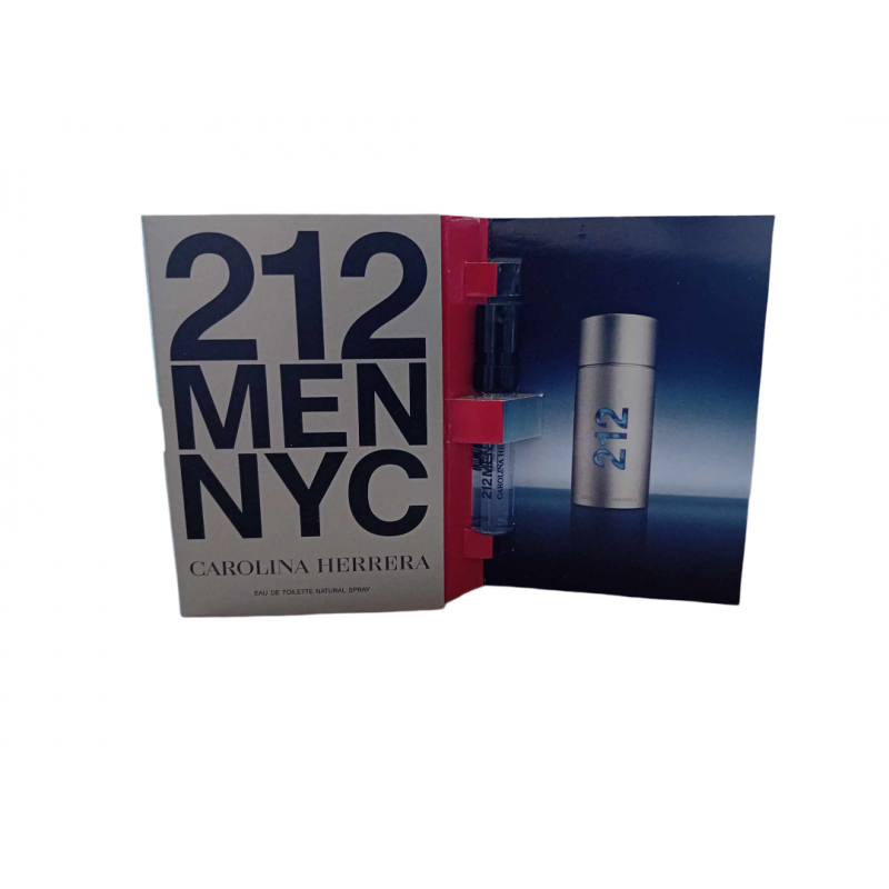 Carolina Herrera 212 Men 1.5ml EDT KVEPALŲ MĖGINUKAS vyrams