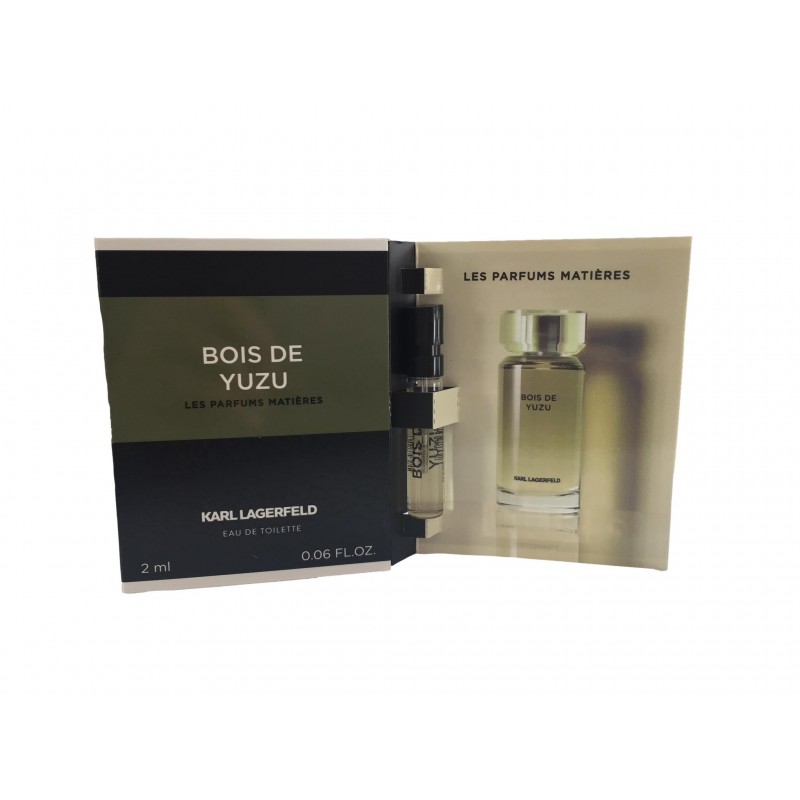 Karl Lagerfeld Bois de Yuzu 2ml EDT kvepalų mėginukas vyrams