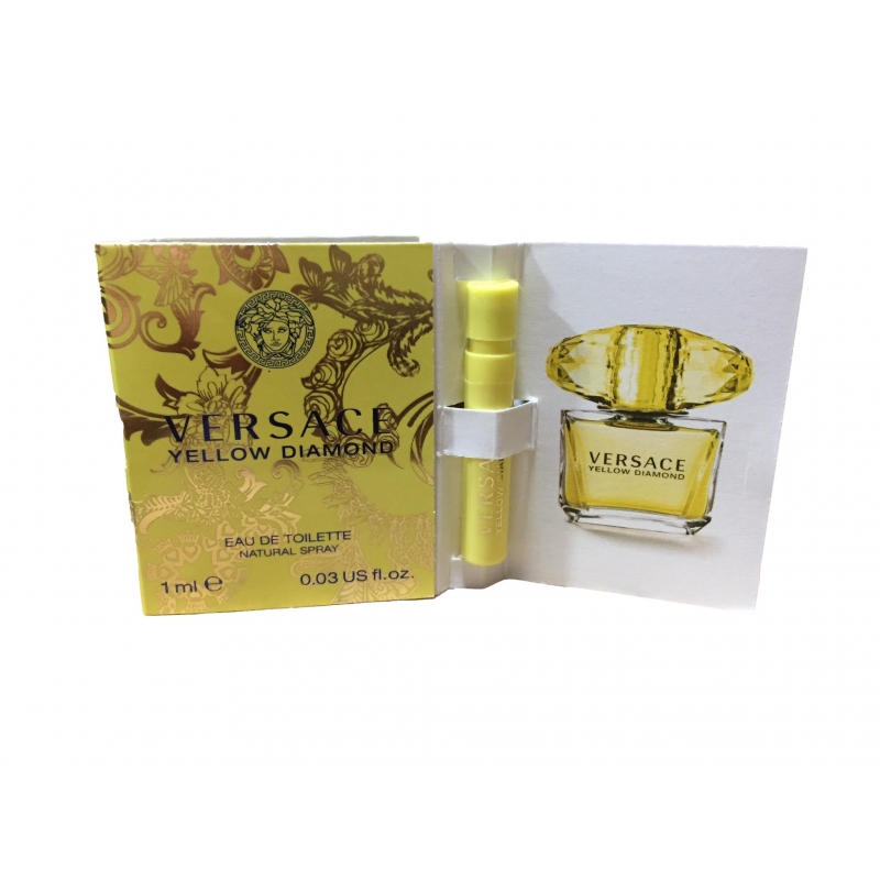 Versace Yellow Diamond 1ml EDT kvepalų mėginukas moterims