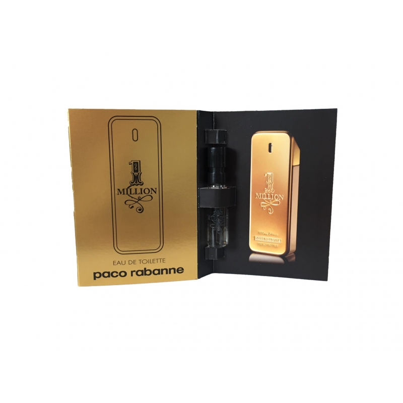 Paco Rabanne 1 Million 1.5ml EDT KVEPALŲ MĖGINUKAS vyrams