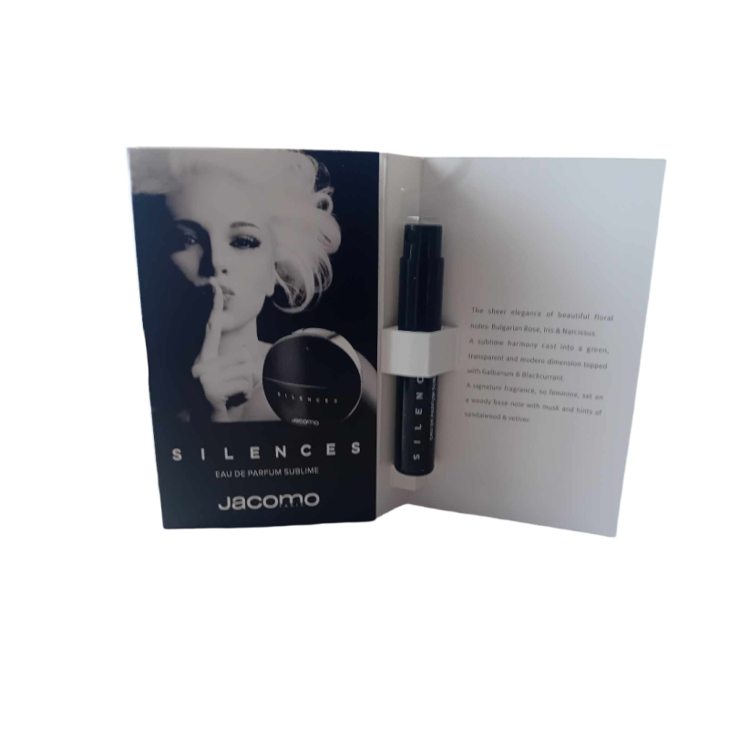 Jacomo Silences Sublime 1.2ml EDP KVEPALŲ MĖGINUKAS moterims