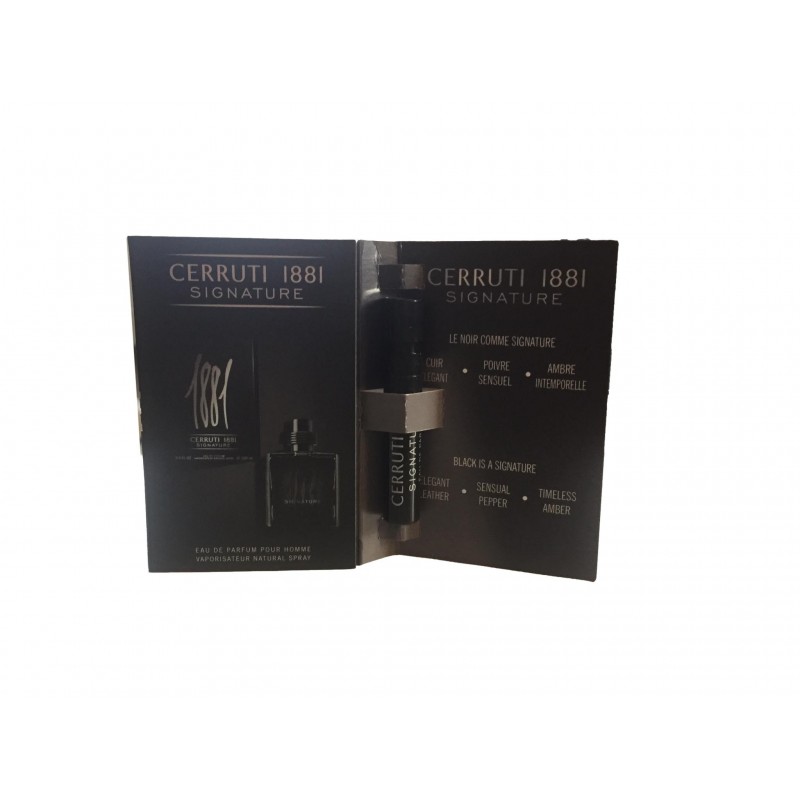 Cerruti 1881 Signature Men 1.2ml EDP kvepalų mėginukas vyrams