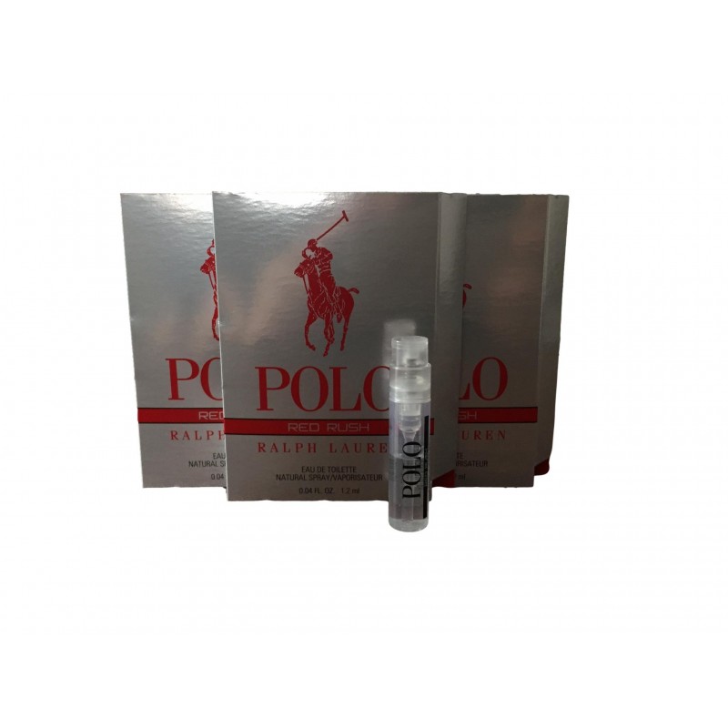 Ralph Lauren Polo Red Rush EDT kvepalų mėginukas vyrams