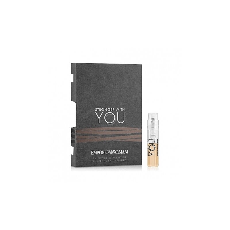 Giorgio Armani Stronger With You 1.2ml edt kvepalų mėginukas vyrams