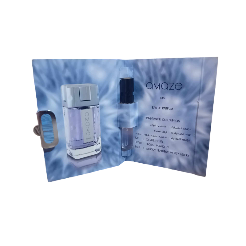 Ajmal Amaze Him 1.5ml EDP KVEPALŲ MĖGINUKAS vyrams