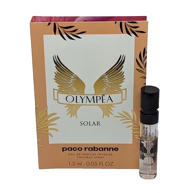 Paco Rabanne Olympea Solar 1.5ml edp intense KVEPALŲ MĖGINUKAS MOTERIMS