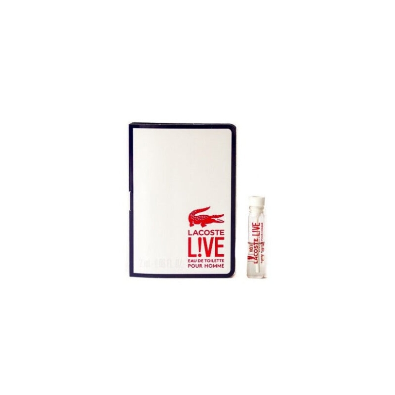 Lacoste Live 2ml EDT kvepalų mėginukas vyrams