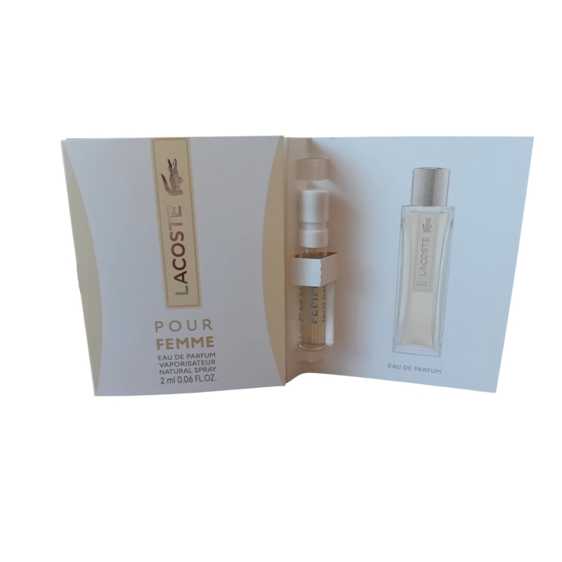 Lacoste pour Femme 2ml EDP kvepalų mėginukas moterims