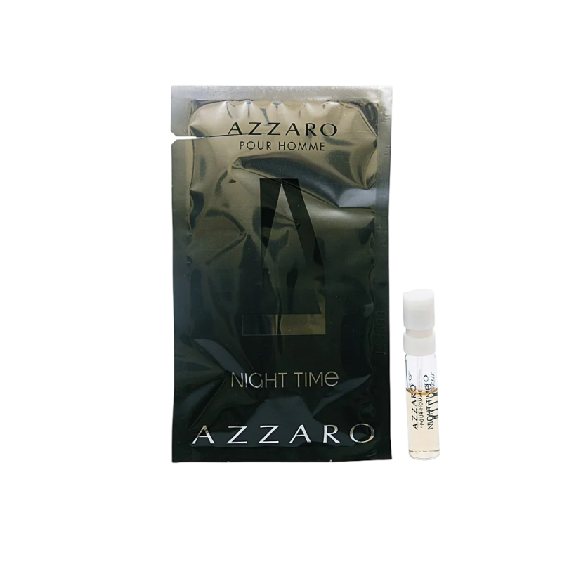 Azzaro Pour Homme Night Time 1.5ml edt kvepalų mėginukas vyrams