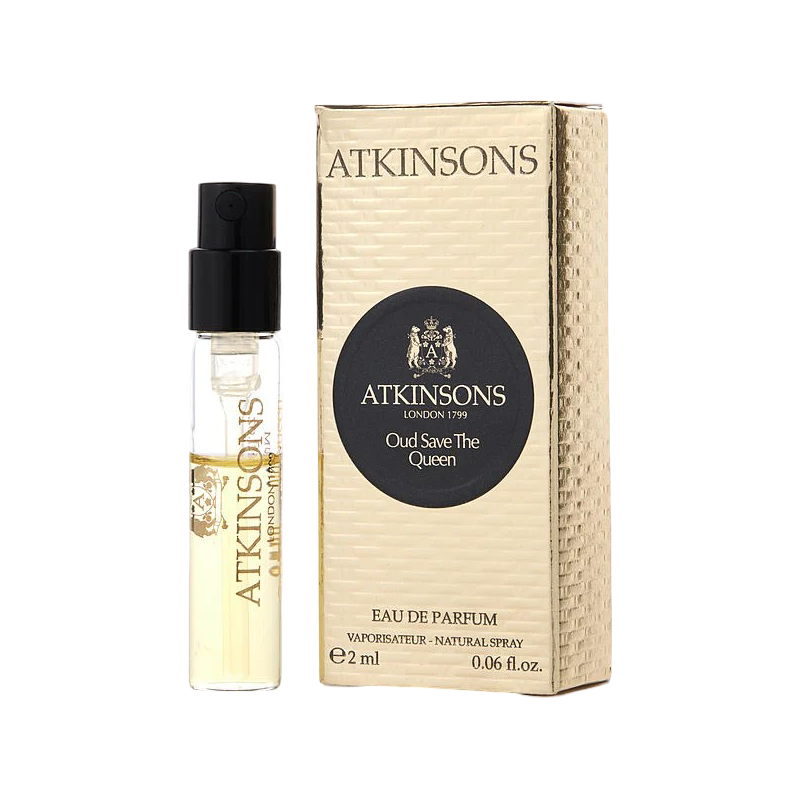 Atkinsons Oud Save The Queen 2ml edp kvepalų mėginukas moterims