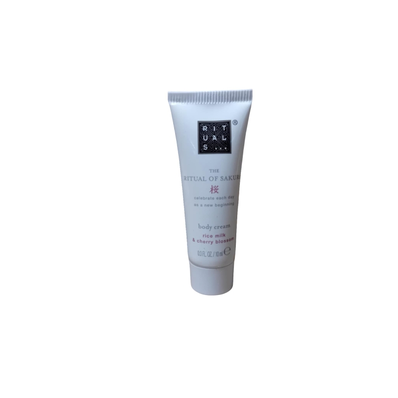 The Ritual of Sakura Body Cream 10ML kūno kremas mėginukas