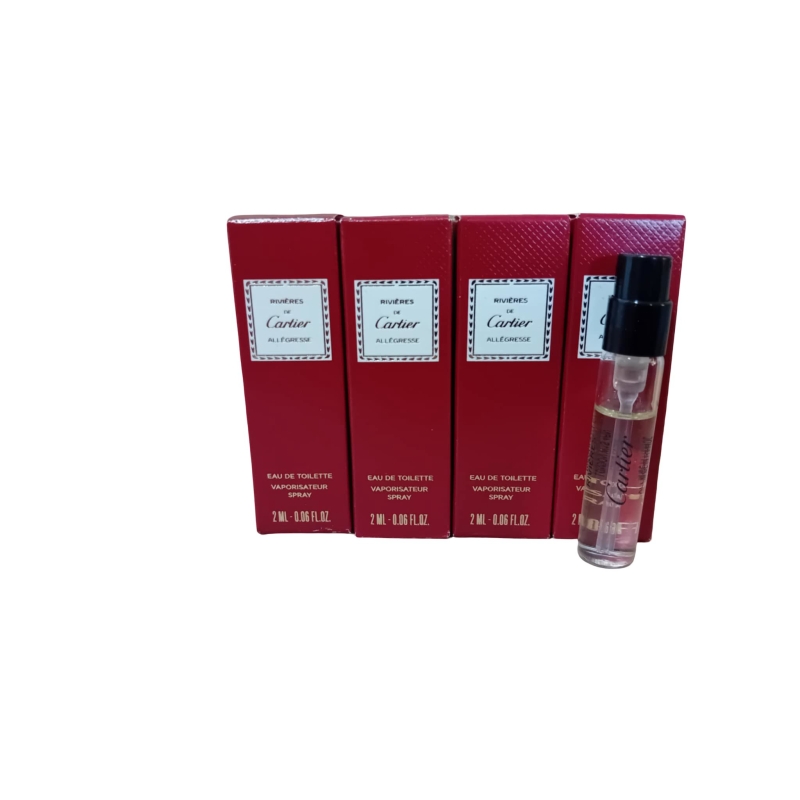 Cartier Rivieres De Cartier ALLEGRESSE 2ml EDT kvepalų mėginukas moterims ir vyrams
