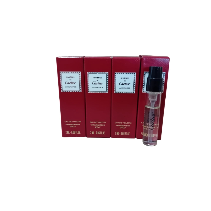 Cartier Rivieres de Cartier Luxuriance 2ml EDT kvepalų mėginukas moterims ir vyrams