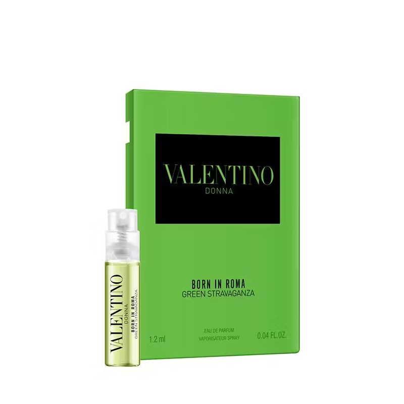 Valentino Donna Born In Roma Green Stravaganza 1.2ml EDP kvepalų mėginukas moterims