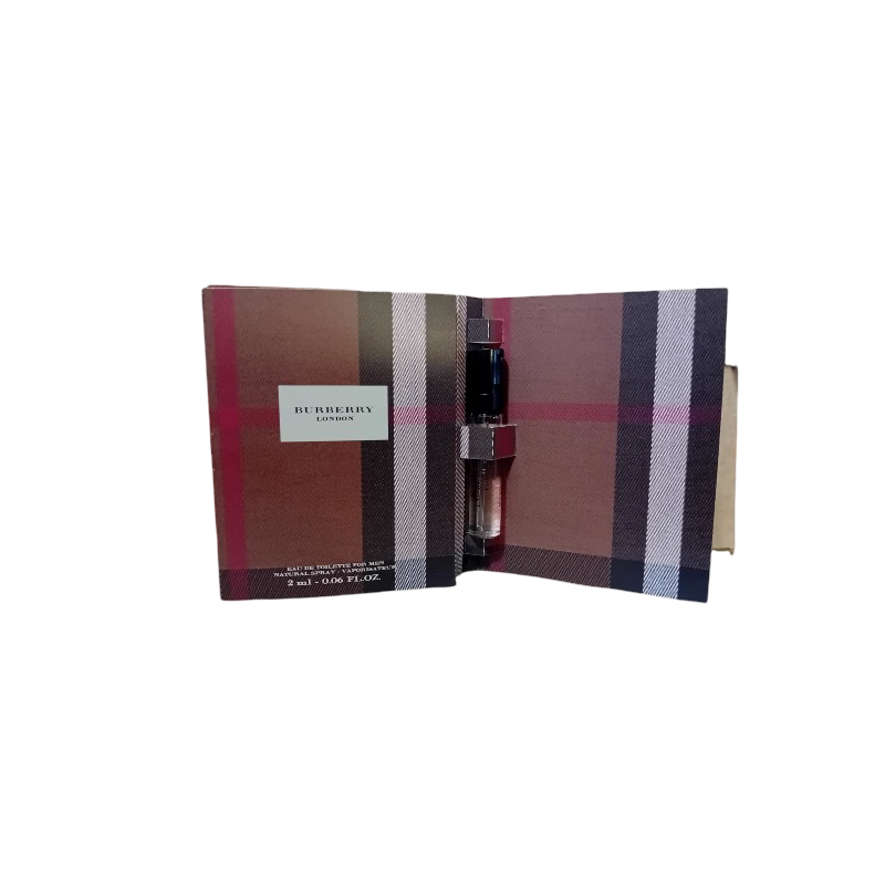 Burberry London 2ml EDT kvepalų mėginukas vyrams