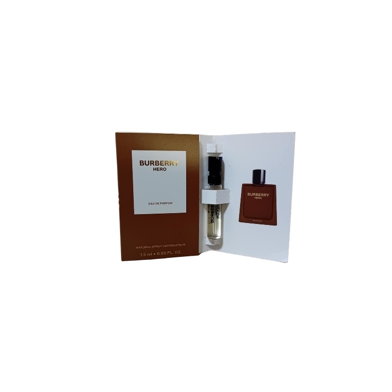 Burberry Hero 1.5ml EDP kvepalų mėginukas vyrams