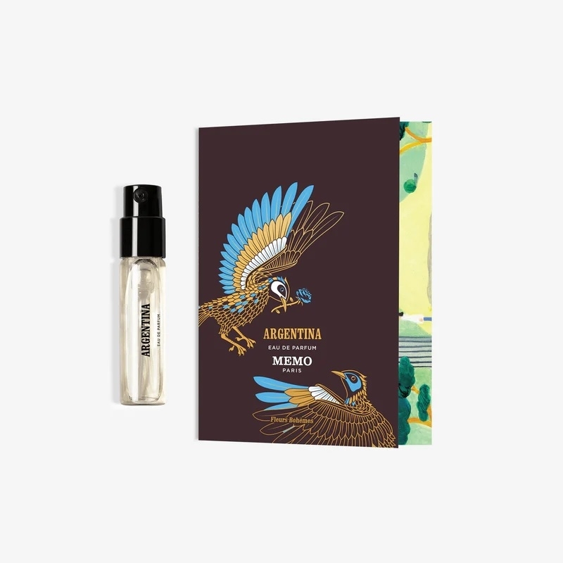 Memo Paris Argentina 1.5ml edp kvepalų mėginukas moterims ir vyrams