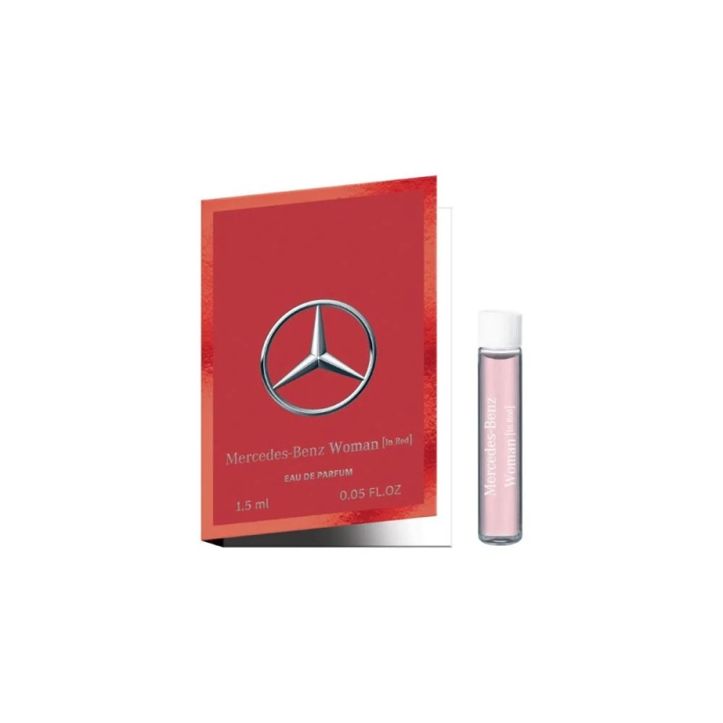 Mercedes Benz Woman In Red 1.5ml EDP kvepalų mėginukas moterims