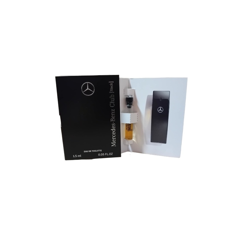 Mercedes Benz Club Black 1.5ml EDT kvepalų mėginukas vyrams