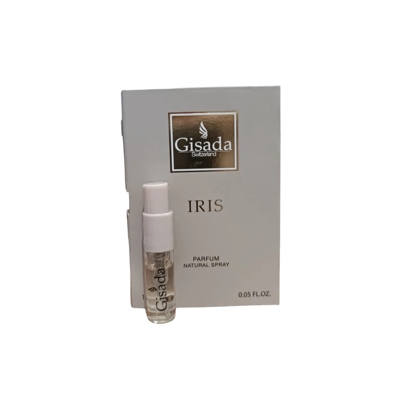 Gisada iris 2ml parfum KVEPALŲ mėginukas moterims ir vyrams