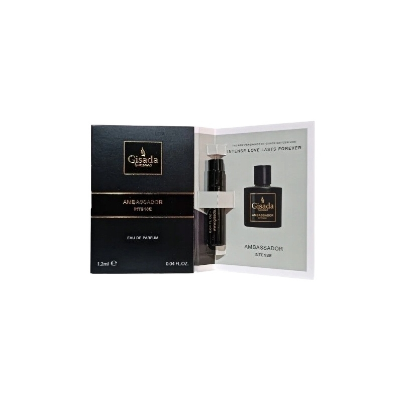 Gisada Ambassador Intense 1.2ml EDP KVEPALŲ mėginukas vyrams
