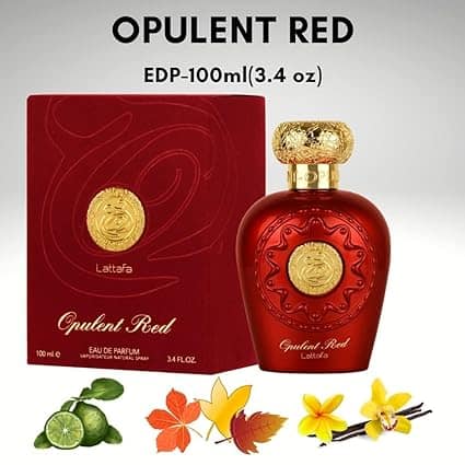 Lattafa Opulent Red Unisex kvepalai EDP 100ml