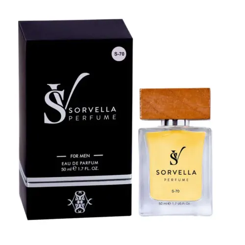 Sorvella S70 - vyriški kvepalai 50ml (įkvėpti Giorgio Armani - Black Code)